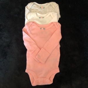 3-Piece Long-Sleeve Onesies